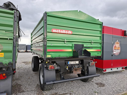 Zdjęcie przedmiotu: Agricultural trailer with tipping METAL TECH DB 12