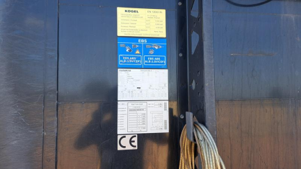 Zdjęcie przedmiotu: KOGEL SN 24 Mega CO24P90/910/13.95 35.0t