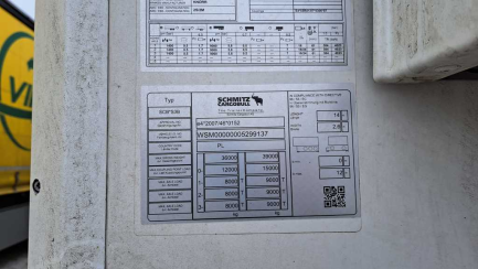 Zdjęcie przedmiotu: SCHMITZ SKO 24 35.0t Refrigerator