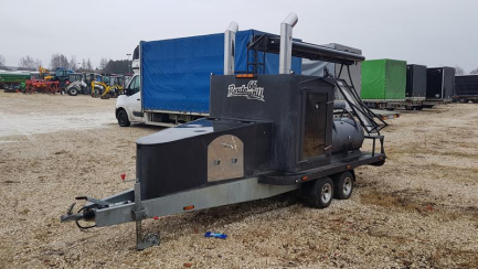 Zdjęcie przedmiotu: Wiosenne obniżki| Prowizja 1% Gastronomic trailer grill-smokehouse TA-NO