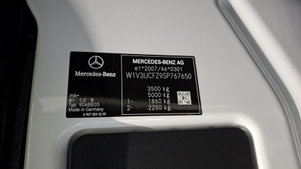 Zdjęcie przedmiotu: Mercedes-benz eSprinter Pro 81kWh Oświadczenie o utracie DR