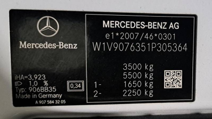 Zdjęcie przedmiotu: Mercedes-Benz 317 Sprinter CDI E6 3.5t