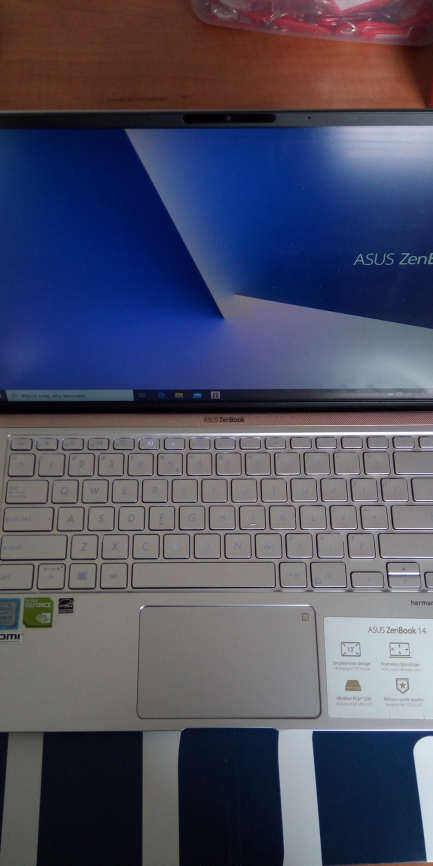 Zdjęcie przedmiotu: ASUS ZenBook 14.1 "Laptop UX433FN i7-8565U / 16GB / 512PCie / Win10
