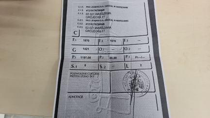 Zdjęcie przedmiotu: Toyota Corolla TS Kombi 1.2 T Active MS Oświadczenie o utracie DR