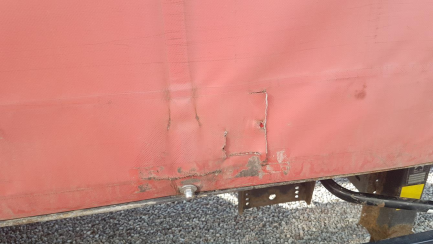 Zdjęcie przedmiotu: ORTEN AG18T Przyczepa skrzyniowa i kurtynowa z osiami centralnymi