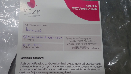 Zdjęcie przedmiotu: Urządzenie do medycyny estetycznej Cellu Shape System C8+ IntraCell