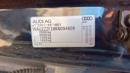 Zdjęcie przedmiotu: Audi A6 Avant Quattro 50 TDi Sport Tiptronic Oświadczenie o utracie DR