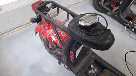 Zdjęcie przedmiotu: Shansu Egreen moped Unable to determine mileage!