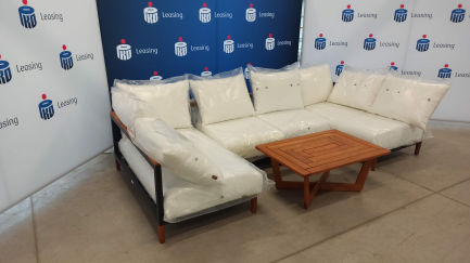 Zdjęcie przedmiotu: WIGO garden furniture - Havana H1000 (70x84x64) sofa - 2 pcs. + Havana left sofa H1002 (84x144x64) + Havana sofa right H1003 (84x144x64) + Havana table (70x100x43h) Robinii wood