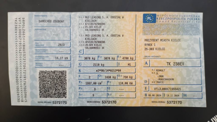 Zdjęcie przedmiotu: Renault Trafic Combi 2.0 dCi E6d 3.1t L2 Equilibre EDC