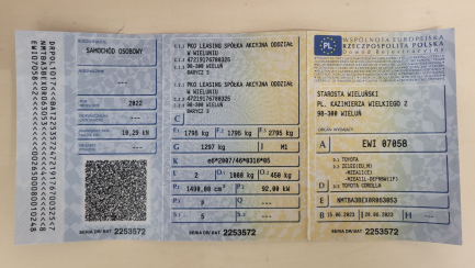 Zdjęcie przedmiotu: Toyota Corolla 1.5 Comfort