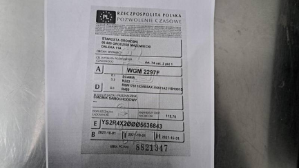 Zdjęcie przedmiotu: SCANIA R450 E6 20.1t LA 4x2 NA Highline Oświadczenie o utracie DR