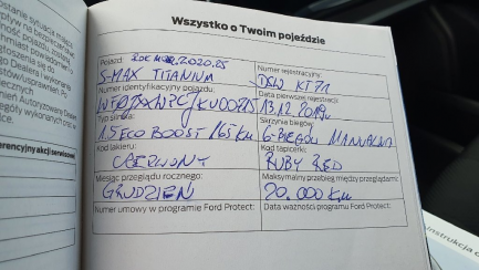 Zdjęcie przedmiotu: Ford S-max 1.5 EcoBoost Titanium