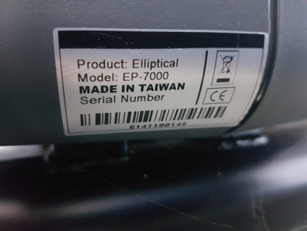 Zdjęcie przedmiotu: Elliptical trainer - Elliptical EP-700