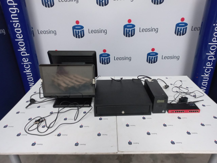 Zdjęcie przedmiotu: IT Equipment Kit (15.6" All-In-One Pos Dual Screen Computer, Cash Drawer, MikroTik, UPS)