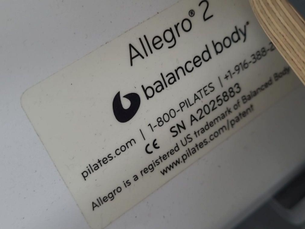 Zdjęcie przedmiotu: Balanced Body Allegro 2 Pilates Reformer