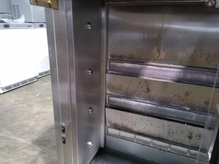 Zdjęcie przedmiotu: Gas rotisserie for roasting chickens with a single load of 24 KROMET OGZ-24NC