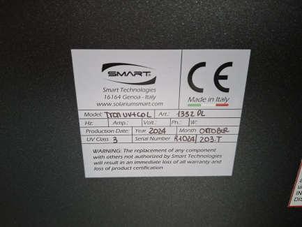 Zdjęcie przedmiotu: SMART TRON UV + COLLAGEN lying solarium