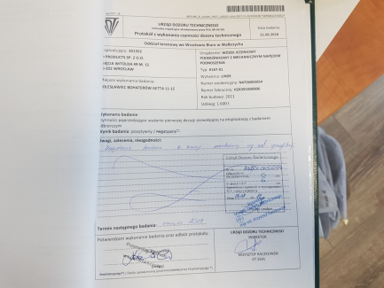 Zdjęcie przedmiotu: WOZEK WIDLOWY LINDE H16-01