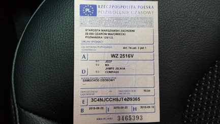 Zdjęcie przedmiotu: Jeep Compass