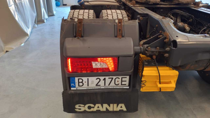 Zdjęcie przedmiotu: SCANIA R450 LA 4x2 HNA Highline SCR E6 19.0t DR zatrzymany elektronicznie Cepik informacja o odczycie przebiegu 
