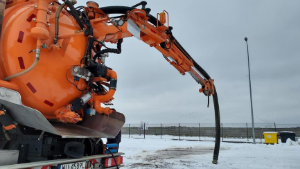 Zdjęcie przedmiotu: Samoch&oacute;d specjalny do czyszczenia kanalizacji Mercedes-Benz 2544 L Actros E5 25.0t