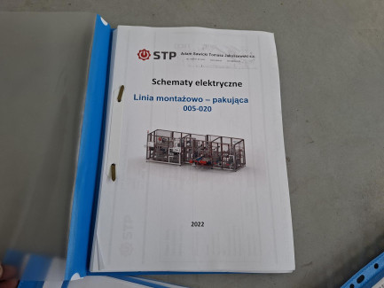 Zdjęcie przedmiotu: Linia montażowo-pakująca STP Adam Sawicki Tomasz Jakuszewski s.c. LLVS-2 przeznaczona do automatycznego umieszczania zestawu żar&oacute;wek wewnątrz kapsuły z tworzywa sztucznego