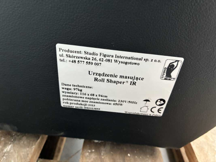 Zdjęcie przedmiotu: STUDIO FIGURA Roll Shaper IR massage device