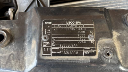 Zdjęcie przedmiotu: Iveco 35-120 Daily 35S12 E6 3.5t