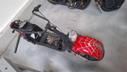 Zdjęcie przedmiotu: Shansu Egreen moped Unable to determine mileage!
