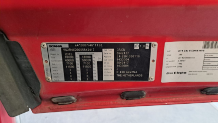 Zdjęcie przedmiotu: SCANIA R450 E6 20.1t LA 4x2 NA