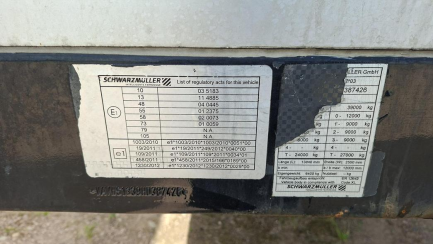 Zdjęcie przedmiotu: SCHWARZMULLER W-SERIE 39.0t Dropside