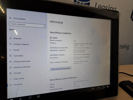 Zdjęcie przedmiotu: Terminal dotykowy POSIFLEX XT-6015C
