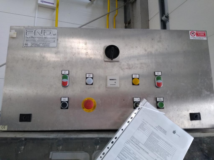 Zdjęcie przedmiotu: Apple peeler PND S.r.l. Fruit Processing Machinery Italy PEELING MACHINE PL6 160 BG