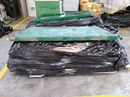 Zdjęcie przedmiotu: Football pneumatic hall, intended for temporary coverage of facilities, e.g. sports facilities. Jollers Plastbud Sp. z o.o. (60x40x11m)