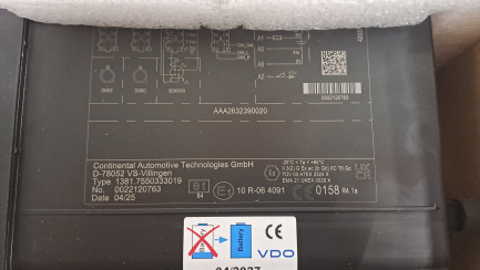 Zdjęcie przedmiotu: Цифровий тахограф VDO версії G2V2