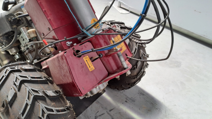 Zdjęcie przedmiotu: Ciągnik jednoosiowy Dakr Panter FD-3500