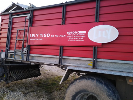 Zdjęcie przedmiotu: The LELY TIGO 60 RD Profi loader wagon