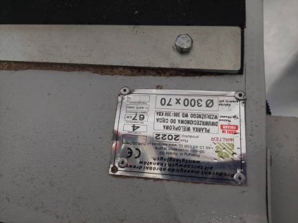 Zdjęcie przedmiotu: Pilarka wielopiłowa dwuwrzecionowa Walter WD 300-350 KBA