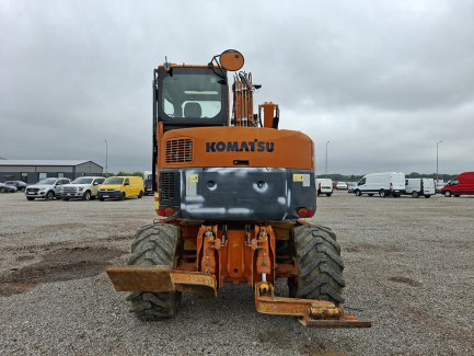 Zdjęcie przedmiotu: Колісний екскаватор KOMATSU PW98MR-8