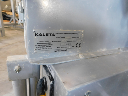 Zdjęcie przedmiotu: ZPUB KALETA 5 Kaleta 5S plastering machine