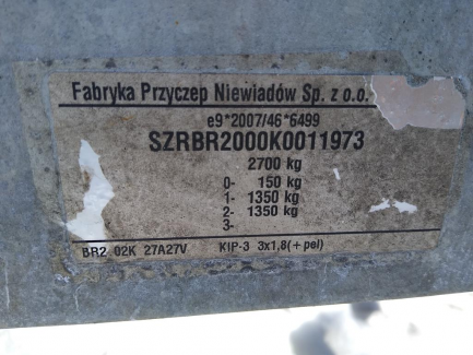 Zdjęcie przedmiotu: Niewiad&oacute;w  BR2