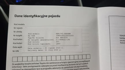 Zdjęcie przedmiotu: Toyota RAV4 2.5 Hybrid Executive 4x4
