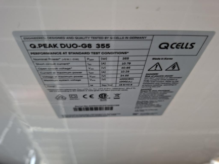 Zdjęcie przedmiotu: Elementy instalacji fotowoltaicznej o mocy 25,56 kWp