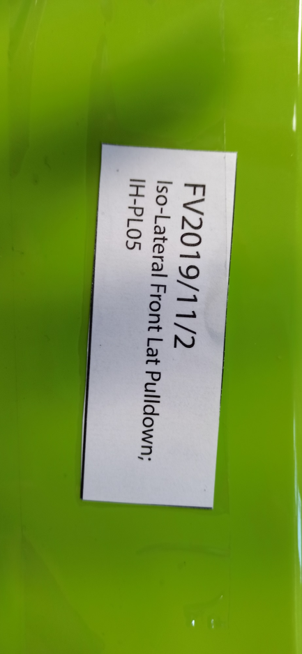 Zdjęcie przedmiotu: Iso-Lateral Front Lat Pulldown product code IH-PL05