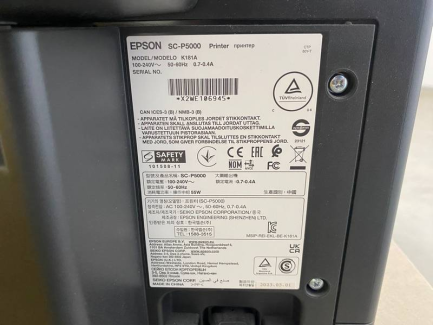 Zdjęcie przedmiotu: Drukarka Epson SC-P5000