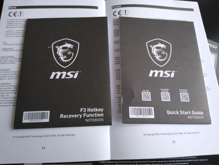 Zdjęcie przedmiotu: MSI GS73 / 8RF-043PL laptop