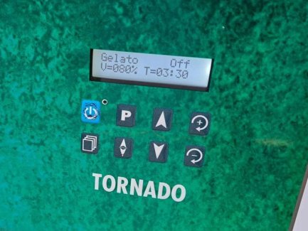 Zdjęcie przedmiotu: Emulsyfikator BOVO Tornado 1.0 Basic – profesjonalny mikser stosowany głównie w pracowniach lodziarskich i cukierniczych