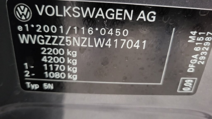 Zdjęcie przedmiotu: Volkswagen Tiguan 2.0 TDI BMT SCR Comfortline DSG