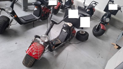 SKUTER ELEKTRYCZNY Shansu Egreen